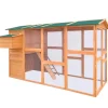 New vidaXL Hühnerstall Holz 295x163x170 cm