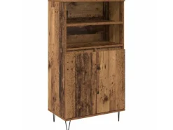 vidaXL Highboard Braun 60 x 36 x 110 cm Holzwerkstoff 879619
