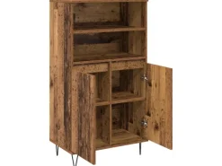 vidaXL Highboard Braun 60 x 36 x 110 cm Holzwerkstoff 879619