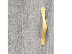 vidaXL Highboard Grau Sonoma 69,5x31x115 cm Holzwerkstoff 828282