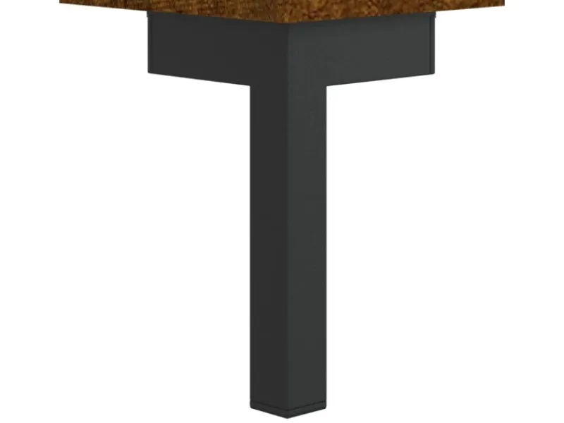 vidaXL Highboard Räuchereiche 69,5x34x180 cm Holzwerkstoff 3198534