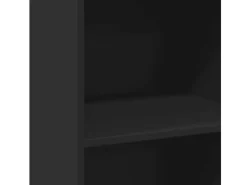 Online vidaXL Highboard 50x41x124 cm Holzwerkstoff 846398 Schwarz