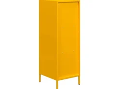 New vidaXL Highboard Senf 35x39x103,5 cm Stahl 851379 Gelb