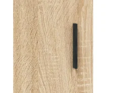 vidaXL Highboard Sonoma-Eiche 69,5x34x180 cm Holzwerkstoff 3198356