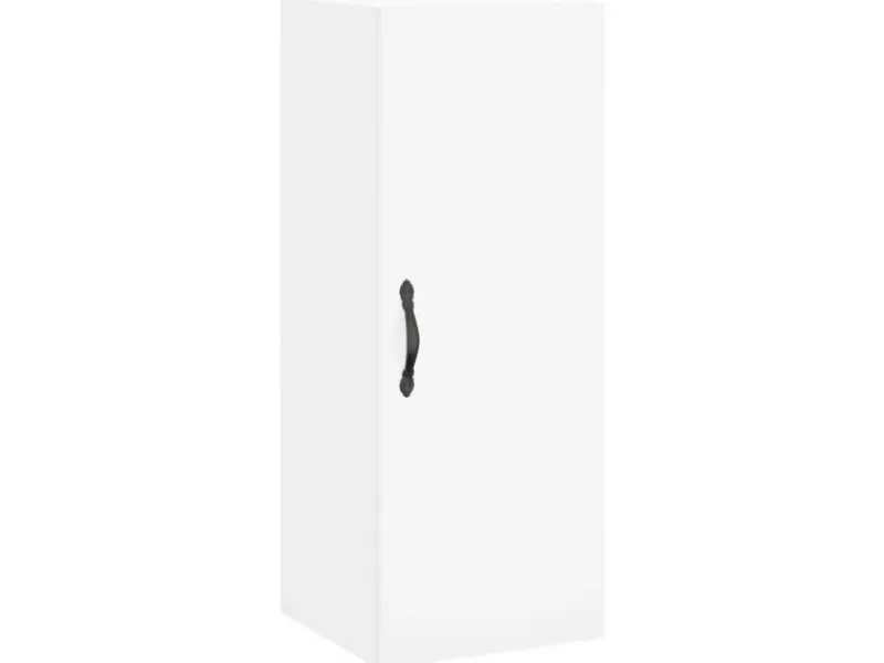 Discount vidaXL Highboard 34,5x34x180 cm Holzwerkstoff 3199073 Weiß