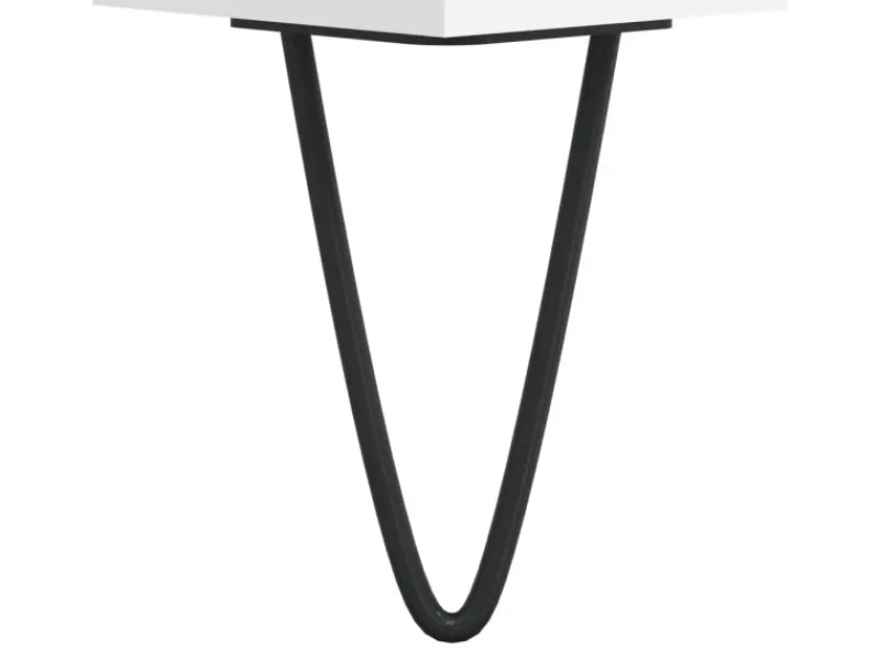 Discount vidaXL Highboard 34,5x34x180 cm Holzwerkstoff 3199073 Weiß