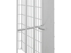 Hot vidaXL Kaninchenkäfig 8 Paneele 54x60 cm Verzinktes Eisen