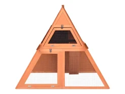 Discount vidaXL Kaninchenstall 152x127x109,5 cm Massivholz Tanne