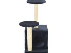 Outlet vidaXL Katzen-Kratzbaum Sisal 60 cm Dunkelblau