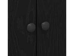 Discount vidaXL Küchenschrank mit Regal Schwarz Eichen-Optik 60 x 50 x 180 cm 3365557 Eiche Schwarz