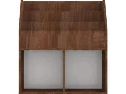 vidaXL Kinder-Bücherregal Braun Eiche 71x30x78,5 cm Holzwerkstoff
