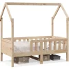 Online vidaXL Kinderbett Hausbett 70x140 cm Massivholz Kiefer2102249