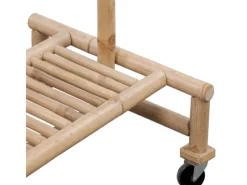 Best vidaXL Kleiderständer Bambus 242496