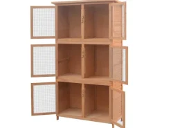 Online vidaXL Kleintier-/Kaninchenstall 6 Boxen Holz