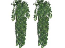 vidaXL Künstliche Efeuranken 4 Stk Grün 90 cm