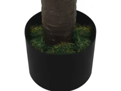 vidaXL Künstliche Palme Phönix mit Topf 190 cm Grün