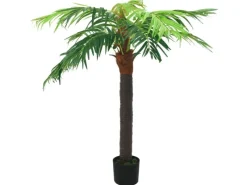 vidaXL Künstliche Palme Phönix mit Topf 190 cm Grün