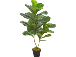Clearance vidaXL Künstliche Pflanze Geigen-Feige mit Topf Grün 90 cm
