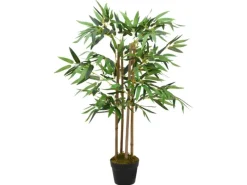 New vidaXL Künstlicher Bambus Twiggy mit Topf 90 cm