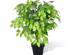 Discount vidaXL Künstlicher Zwerg-Ficus mit Topf 60 cm