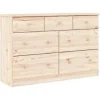 Sale vidaXL Kommode ALTA 112x35x73 cm Massivholz Kiefer
