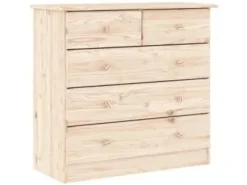 vidaXL Kommode ALTA 77x35x73 cm Massivholz Kiefer