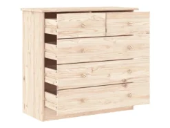 vidaXL Kommode ALTA 77x35x73 cm Massivholz Kiefer
