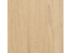 vidaXL Konsolentisch Sonoma-Eiche 180x23x75 cm Holzwerkstoff