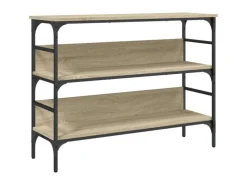 Outlet vidaXL Konsolentisch Sonoma-Eiche 100x32x75 cm Holzwerkstoff Modell 2