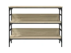 Outlet vidaXL Konsolentisch Sonoma-Eiche 100x32x75 cm Holzwerkstoff Modell 2