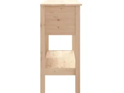 vidaXL Konsolentisch 75x35x75 cm Massivholz Kiefer