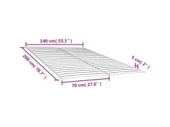 Online vidaXL Lattenroste mit 48 Latten 2 Stk. 70x200 cm1848504