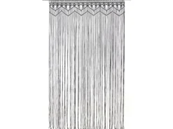 Discount vidaXL Makramee Vorhang Anthrazit 140x240 cm Baumwolle Modell 1
