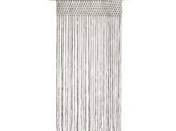 vidaXL Makramee Vorhang Taupe 140x240 cm Baumwolle Modell 4