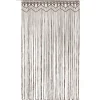 New vidaXL Makramee Vorhang Taupe 140x240 cm Baumwolle Modell 3