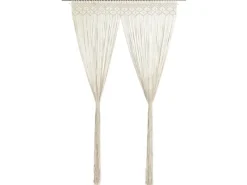 Clearance vidaXL Makramee Vorhang 140x240 cm Baumwolle Modell 5