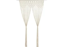 Online vidaXL Makramee Vorhang 140x240 cm Baumwolle Modell 2