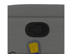 vidaXL Massagesessel Dunkelgrau Samt Modell 9