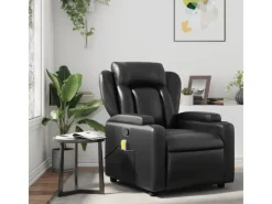 vidaXL Massagesessel Schwarz Kunstleder Modell 6