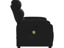 vidaXL Massagesessel Schwarz Stoff Modell 10