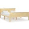 vidaXL Massivholzbett Kiefer 120x200 cm1115502