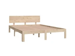 vidaXL Massivholzbett Kiefer 140x200 cm1137029
