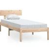 Outlet vidaXL Massivholzbett Kiefer 90x200 cm1135320