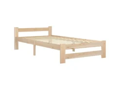 New vidaXL Massivholzbett Kiefer 90x200 cm649440