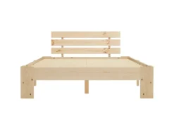 Outlet vidaXL Massivholzbett Kiefer 140x200 cm617170