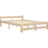 vidaXL Massivholzbett Kiefer 120x200 cm649442