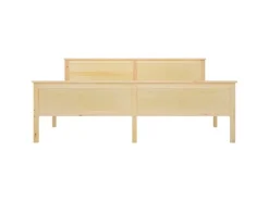 vidaXL Massivholzbett Kiefer 180x200 cm1115514