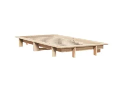 vidaXL Massivholzbett ohne Matratze 90x200 Kiefernholz2102610
