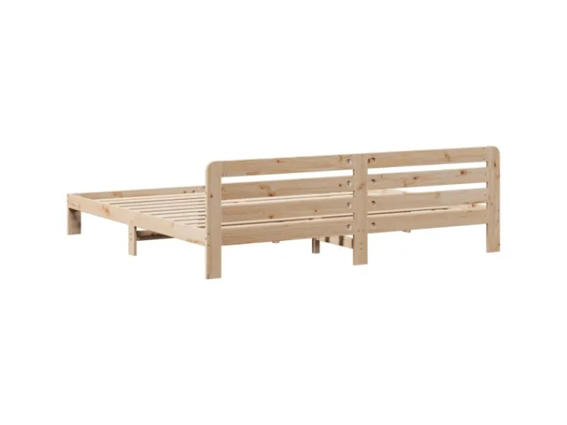 Best vidaXL Massivholzbett ohne Matratze 180x200 Kiefernholz 855558