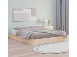 vidaXL Massivholzbett 180x200 cm 6FT Super King1280173